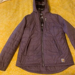 Purple Carhartt coat
